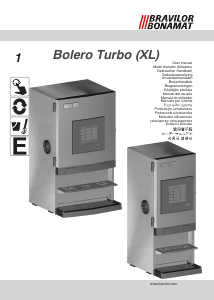 Instrukcja Bravilor Bolero Turbo 403 Ekspres do kawy