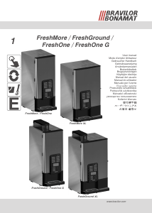 説明書 Bravilor FreshGround FG 310 コーヒーマシン