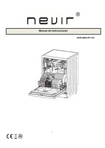 Manual Nevir NVR-4800 3P-12C Dishwasher