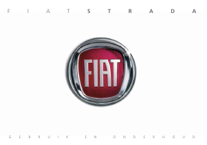Handleiding Fiat Strada (2012)