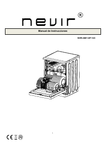 Handleiding Nevir NVR-4801 6P-12C Vaatwasser