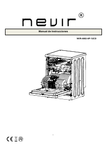 Handleiding Nevir NVR-4802 6P-12CD Vaatwasser