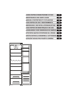 Manual Candy CFLO 3550 E/1 Refrigerator