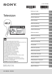 Mode d’emploi Sony Bravia KD-85ZG9 Téléviseur LCD