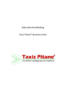 Handleiding Taxis Pitane Business Suite