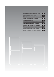 Manual Candy CHS 6184XHF Fridge-Freezer