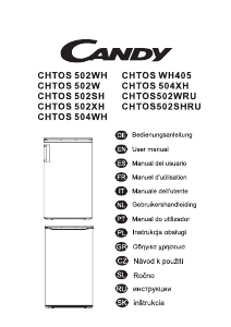 Bedienungsanleitung Candy CHTOS 502SH Kühlschrank