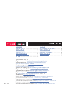 Mode d’emploi Timex TW5M19200JT Ironman Montre