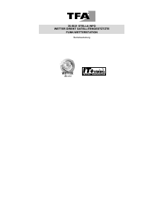 Bedienungsanleitung WETTERdirekt WD 9003 Stella Info Wetterstation