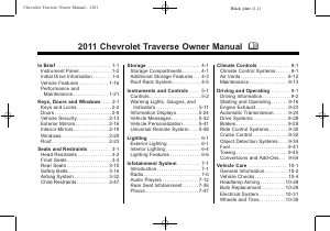 Handleiding Chevrolet Traverse (2011)