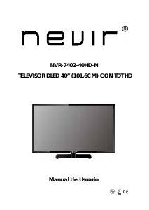 Handleiding Nevir NVR-7402-40HD-N LED televisie