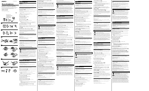 Руководство Sony MDR-AS40EX Наушники