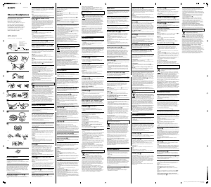 Manual Sony MDR-AS50G Căşti