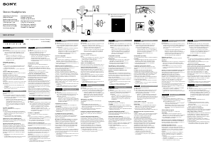 Manual Sony MDR-EX110AP Căşti