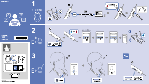 Manuale Sony MDR-EX750BT Cuffie