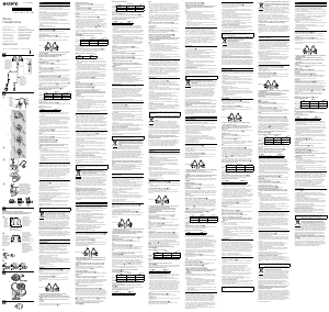 Руководство Sony MDR-EX1000 Наушники