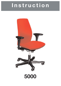 Посібник Kinnarps 5000 Офісний стілець