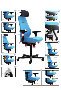 Manual Kinnarps Plus8 Office Chair