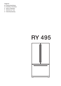 Manual Gaggenau RY495310 Fridge-Freezer