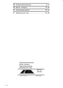 Manuale Constructa CM31211 Piano cottura