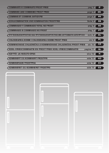 Manuale Candy CFM 2250 A-0 Frigorifero-congelatore