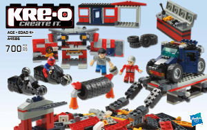 Bedienungsanleitung Kre-O set A4586 Brick Buckets CreatIt