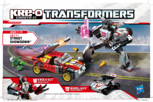 Handleiding Kre-O set 38771 Transformers Confrontatie op straat