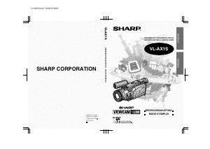 Bedienungsanleitung Sharp VL-AX1S Camcorder