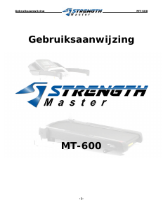Handleiding StrenghtMaster MT-600 Loopband