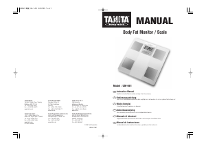 Manual de uso Tanita UM-061 Báscula