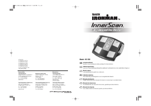 Manual Tanita BC-558 InnerScan Scale