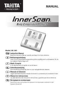 Manual Tanita BC-583 InnerScan Scale