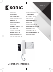 Mode d’emploi König SAS-PH110 Interphone