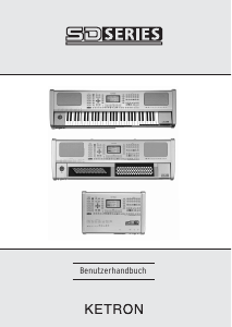 Bedienungsanleitung Ketron SD5 Tastatur