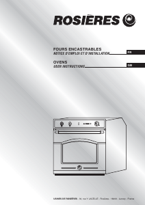 Manual Rosières FT 5573 ACH Oven