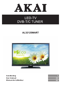 Handleiding Akai AL3212SMART LED televisie