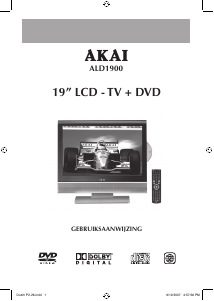 Handleiding Akai ALD1900 LCD televisie
