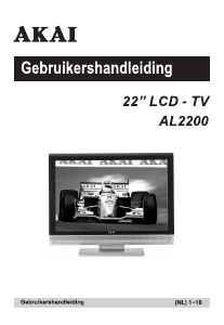 Handleiding Akai AL2200 LCD televisie