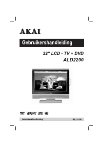 Handleiding Akai ALD2200 LCD televisie