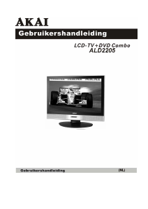 Handleiding Akai ALD2205 LCD televisie