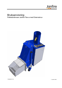 Bruksanvisning Janfire Flex-a Pelletsbrännare