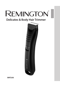 Manuál Remington BHT250 Zastřihovač vousů
