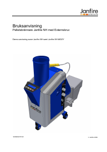 Bruksanvisning Janfire NH Pelletsbrännare