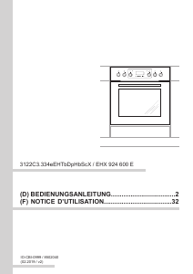 Mode d’emploi Amica EHX 924 600 E Four