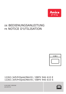 Bedienungsanleitung Amica EBPX 946 610 E Backofen