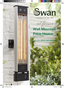 Handleiding Swan SH16340N Terrasverwarmer