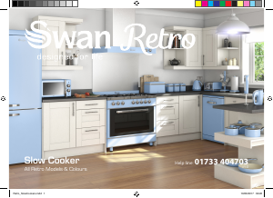 Handleiding Swan SF17021BLN Slowcooker