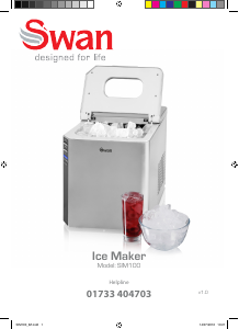 Manual Swan SIM100 Ice Cube Maker