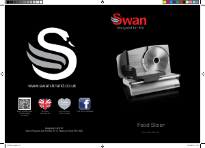 Bruksanvisning Swan SFS102 Skärmaskin