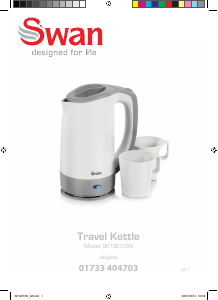 Manual Swan SK19010N Kettle